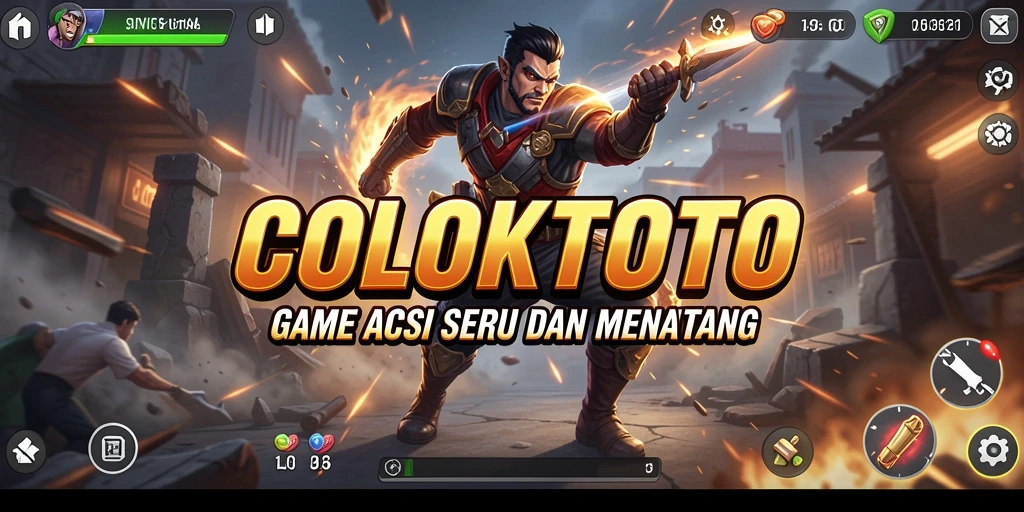 Tampilan gameplay COLOKTOTO yang penuh aksi dan seru.