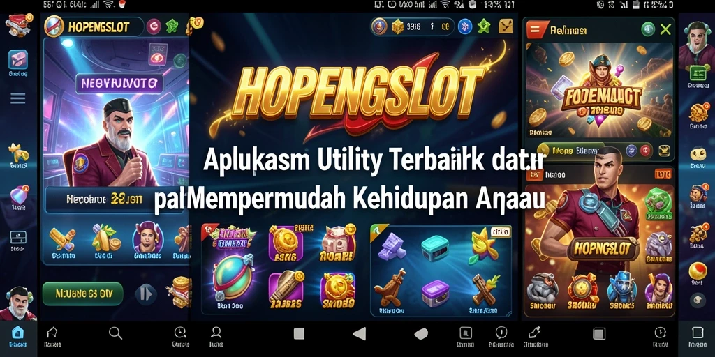 Tampilan utama HOPENGSLOT dengan fitur-fitur canggih untuk mempermudah pengguna.