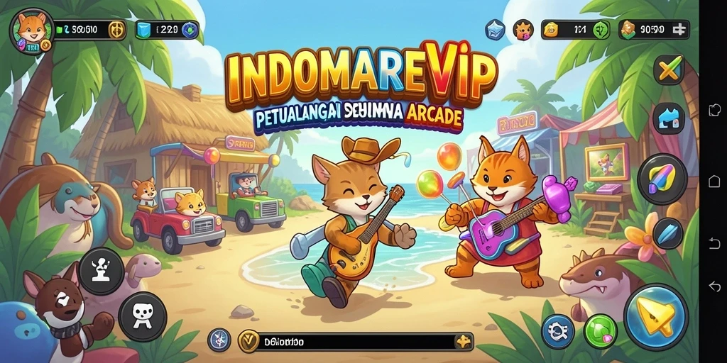 Tampilan gameplay seru INDOMAREVIP yang penuh tantangan.