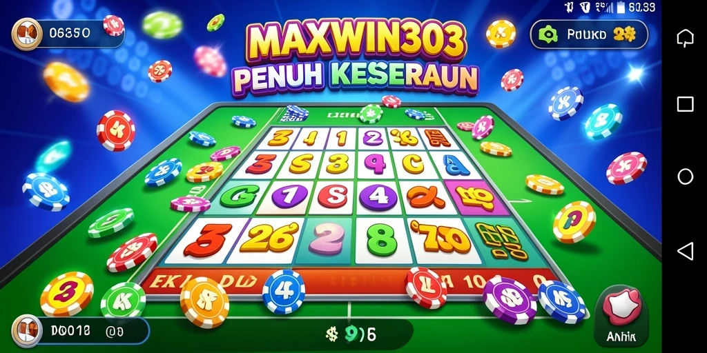 Gameplay seru Bingo di MAXWIN303 dengan tampilan menarik.