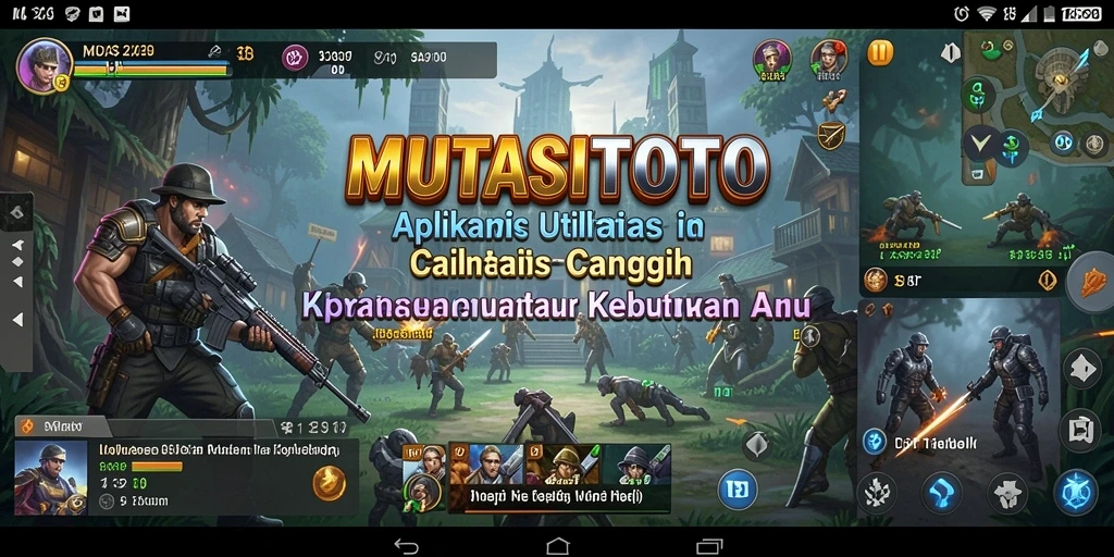 Tampilan antarmuka MUTASITOTO yang modern dan mudah digunakan.