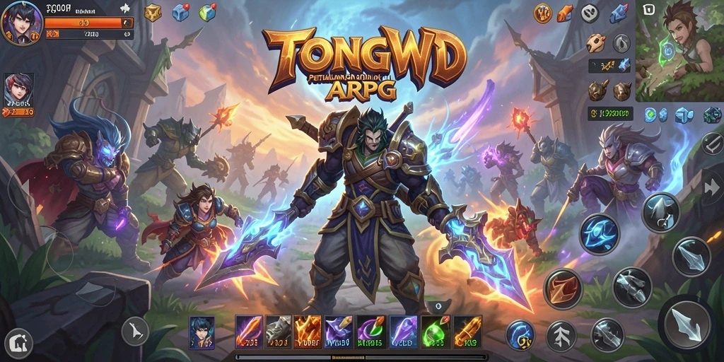 TONGWD menampilkan aksi pertempuran yang mendebarkan dan grafik yang memukau.