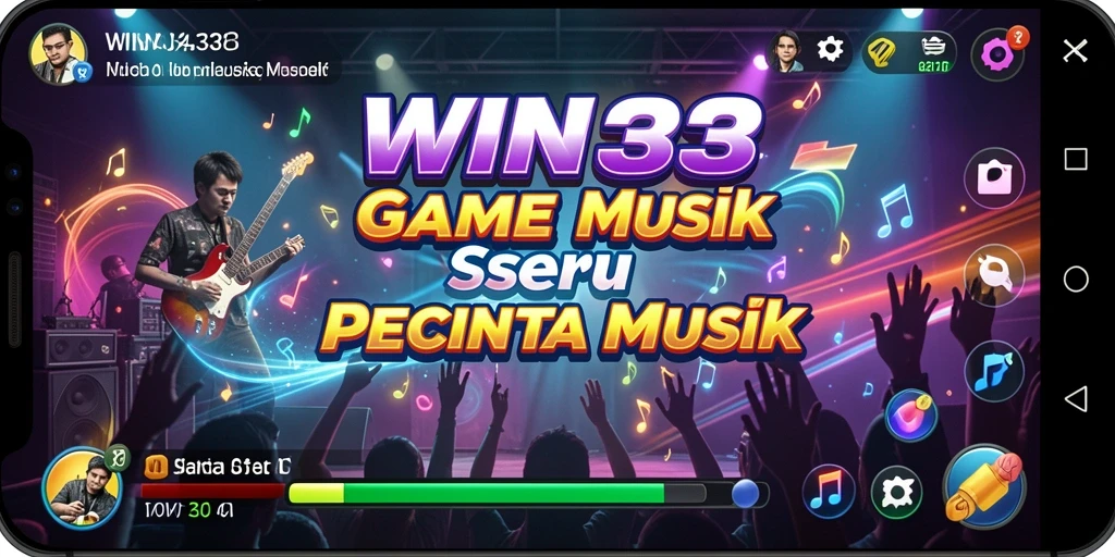 Tampilan menarik gameplay WIN33 dengan beragam lagu dan tantangan.