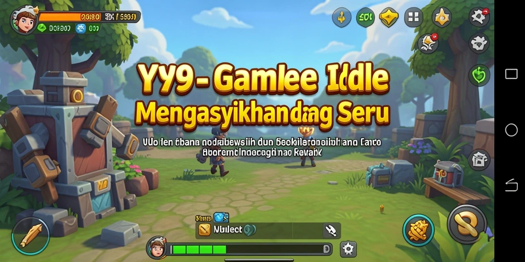 Tampilan gameplay Y89 yang menarik dan cerah.